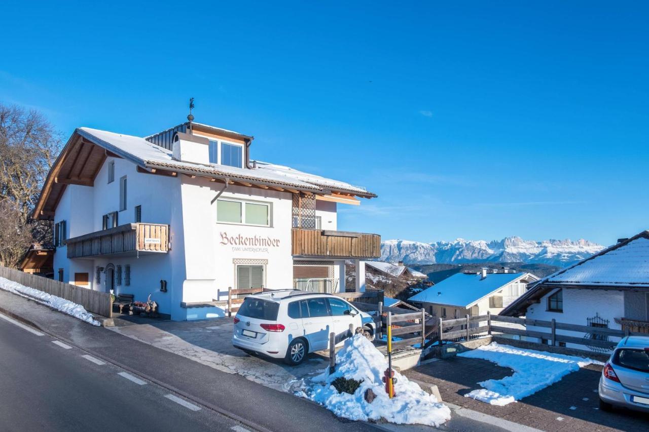 Beckenbinder Apartement Latemar San Genesio Atesino Buitenkant foto