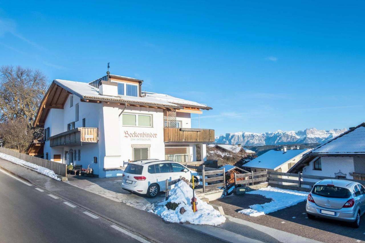 Beckenbinder Apartement Latemar San Genesio Atesino Buitenkant foto